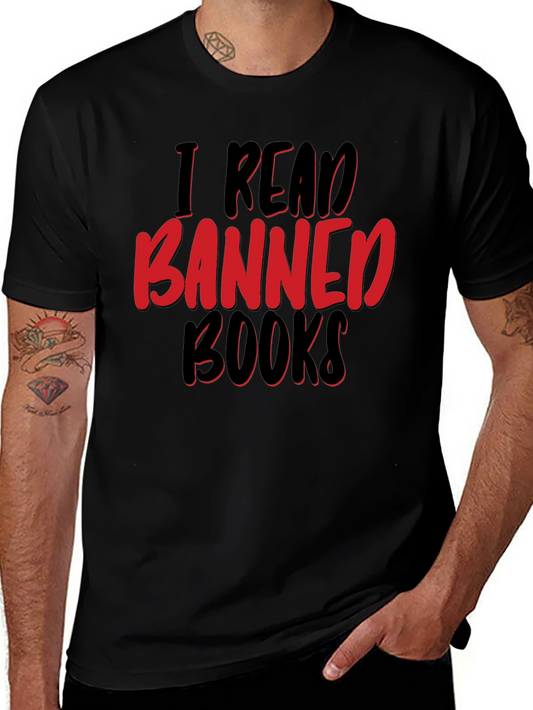 I Read Banned Books Graphic T-Shirt