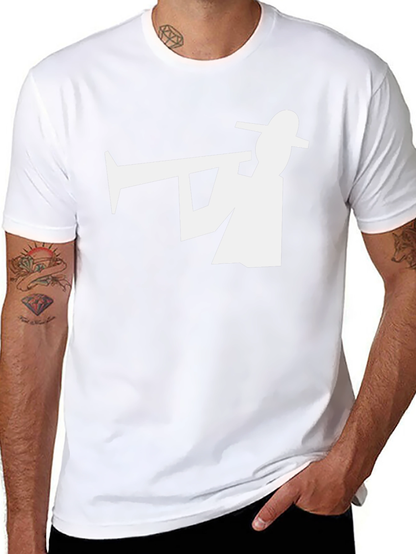 Trumpet Player Graphic Tee - Cool Musician T-Shirt