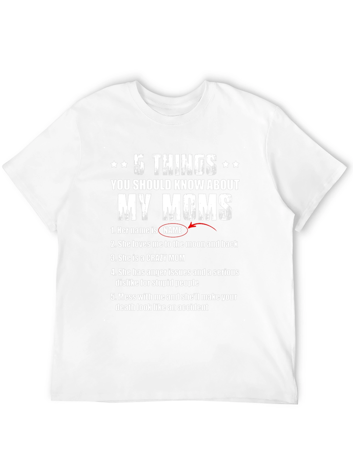 5 Things You Should Know About My Moms T-Shirt