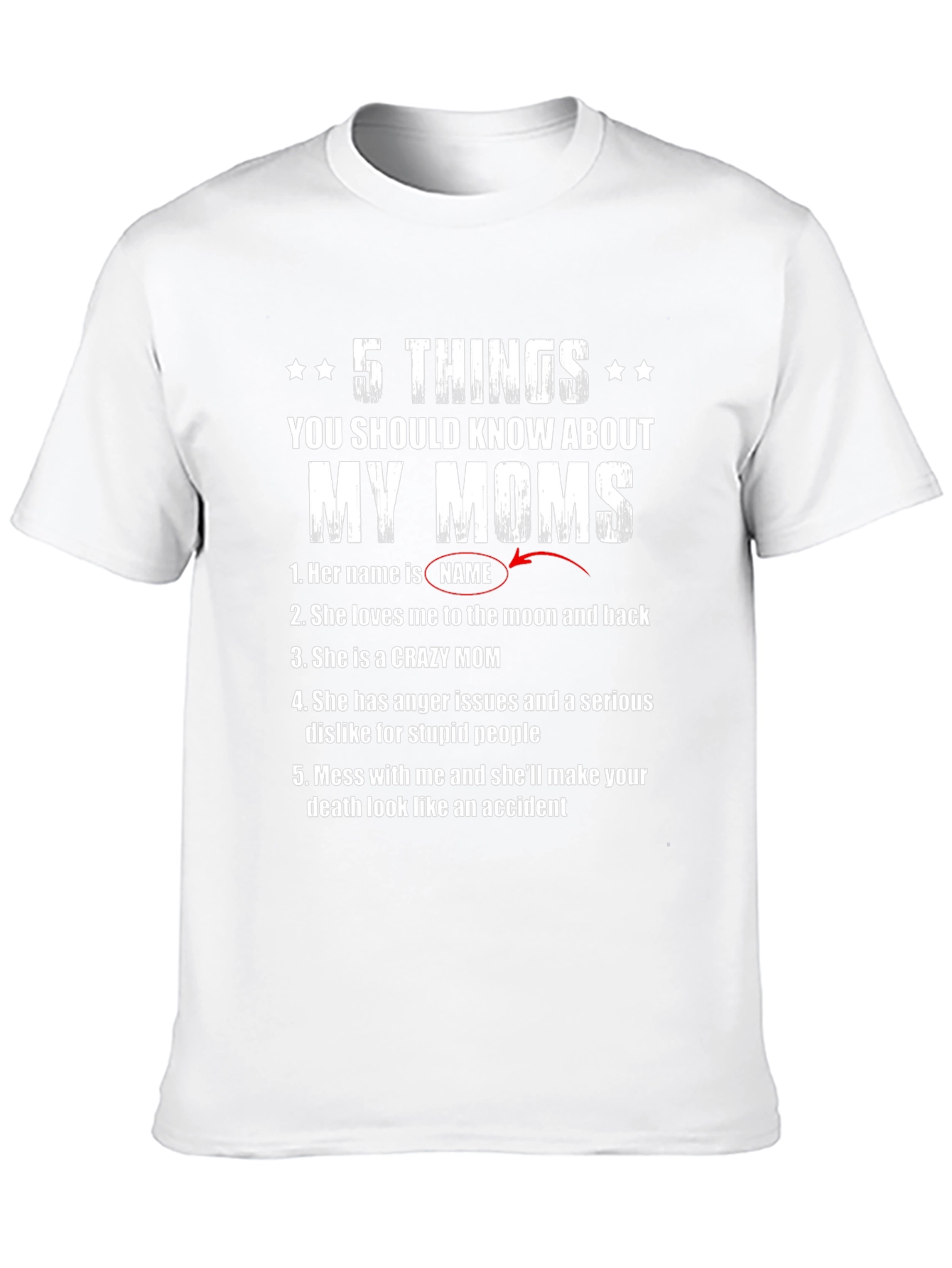 5 Things You Should Know About My Moms T-Shirt