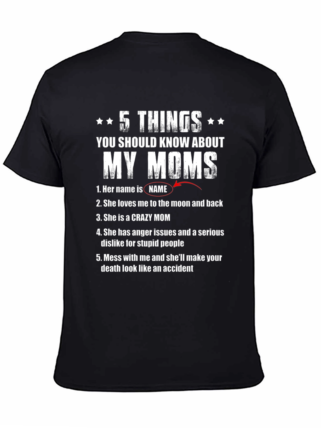 5 Things You Should Know About My Moms T-Shirt