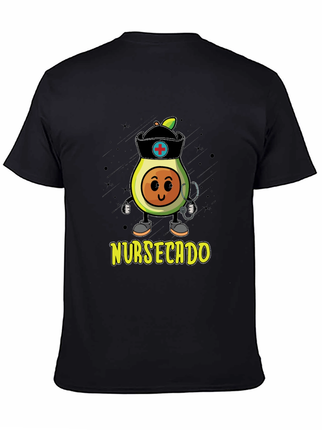 Nurse Avocado Graphic T-Shirt - Nursecado Cute Tee