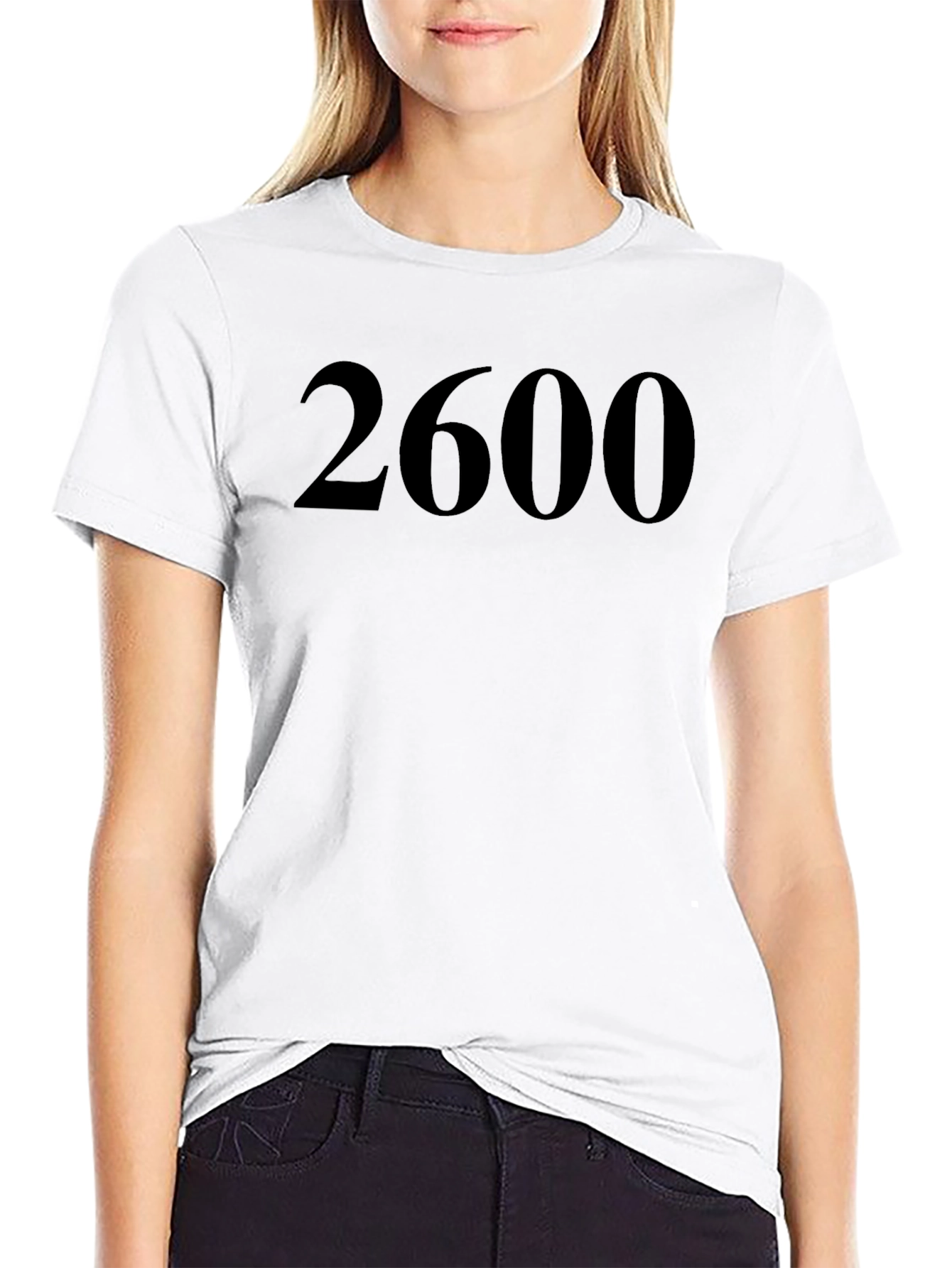 2600 T-Shirt - Classic Number Graphic Tee