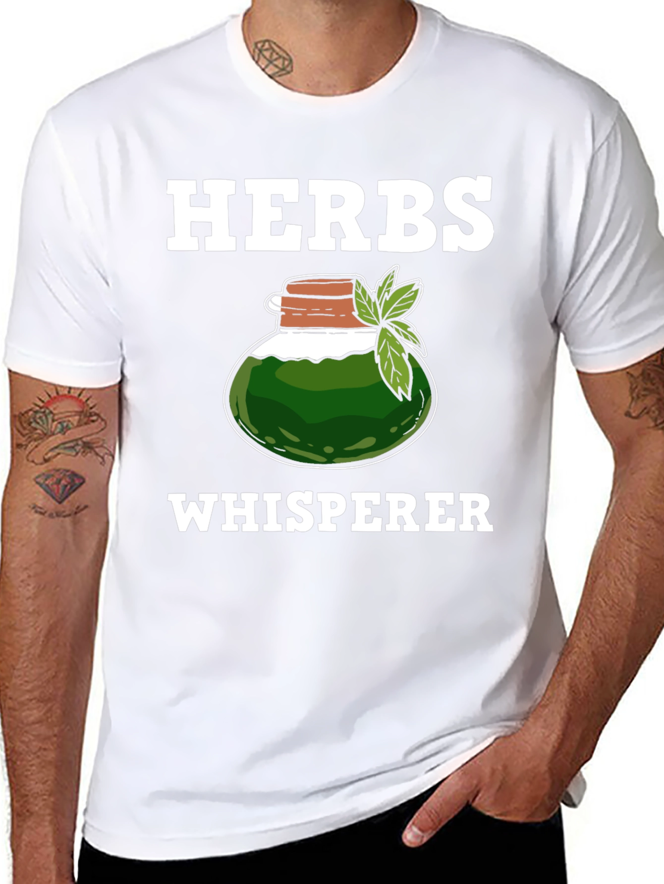 Herbs Whisperer Graphic T-Shirt