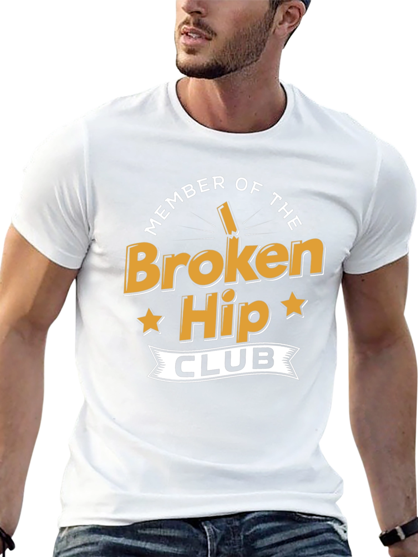 Broken Hip Club Black T-Shirt