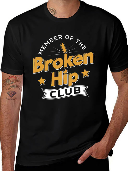 Broken Hip Club Black T-Shirt