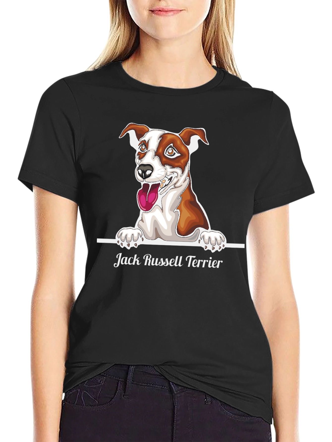Jack Russell Terrier Graphic Tee - Dog Lover T-Shirt