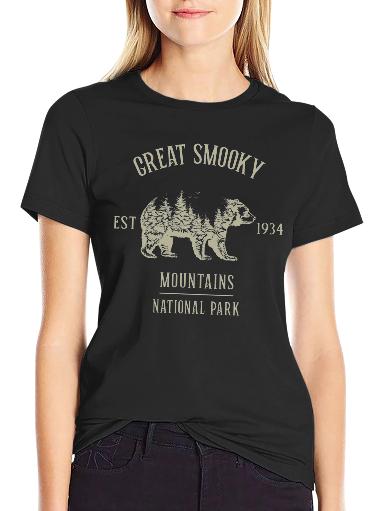 Great Smoky Mountains National Park Bear T-Shirt