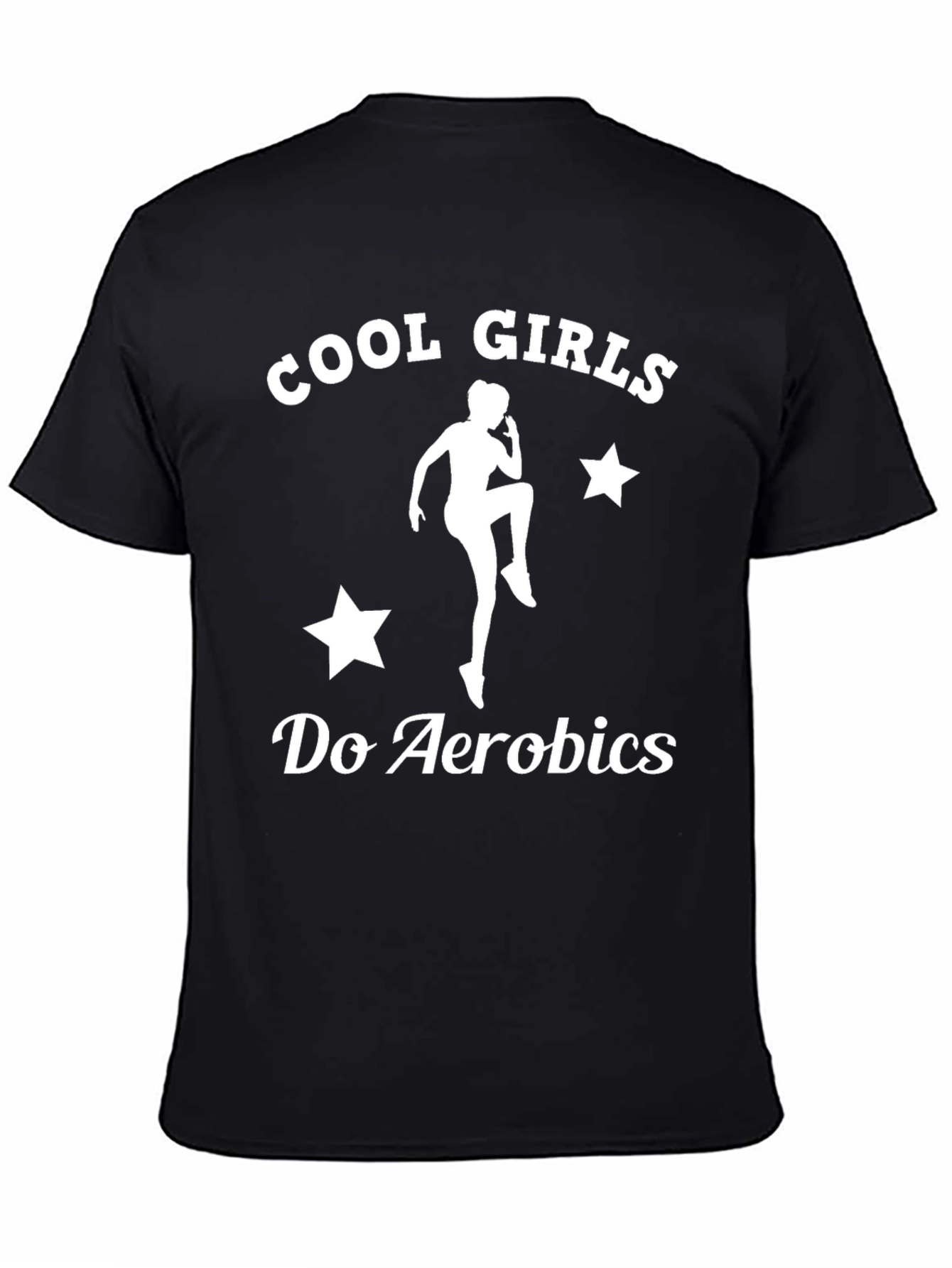 Cool Girls Do Aerobics Graphic Tee