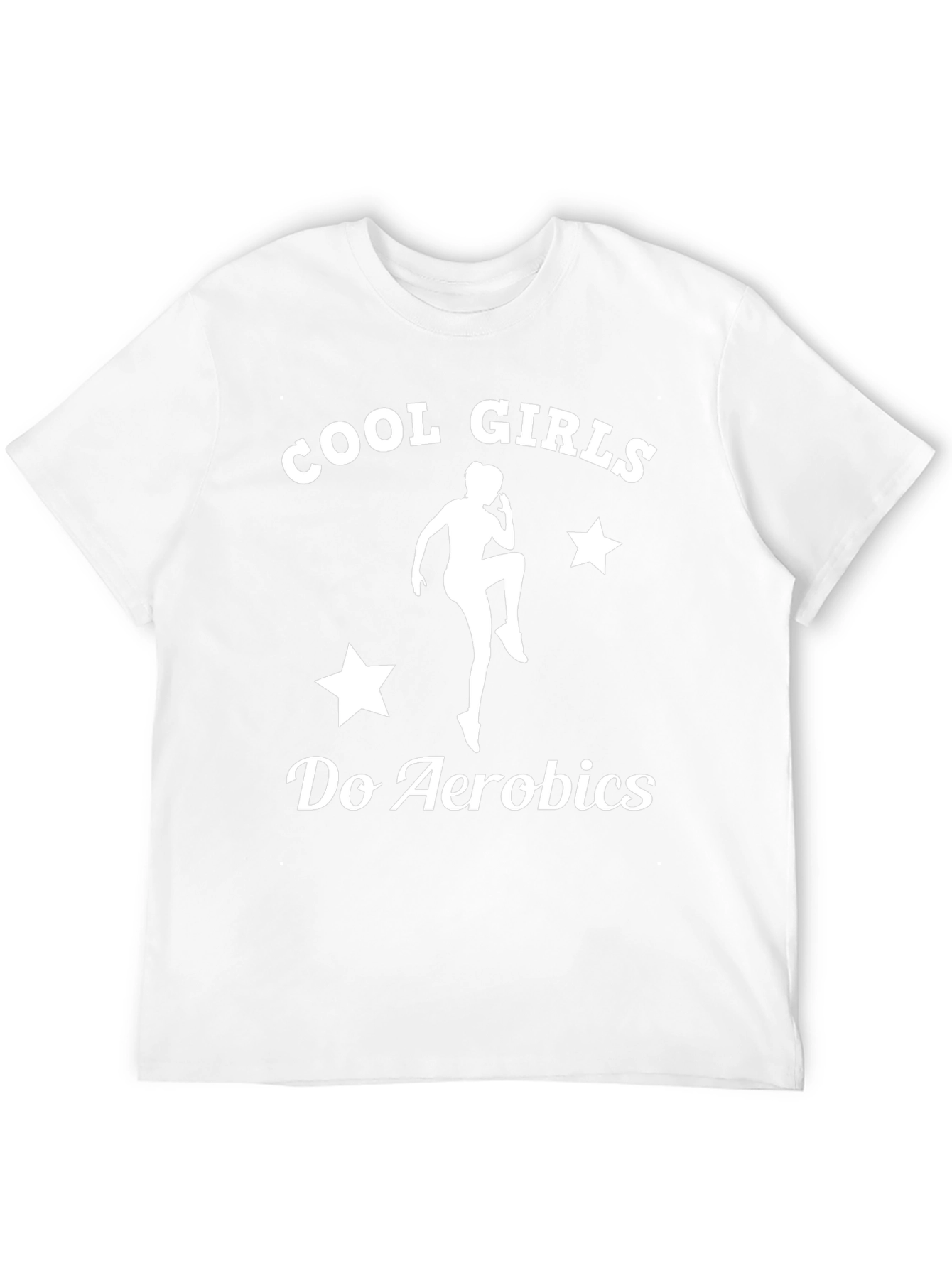 Cool Girls Do Aerobics Graphic Tee