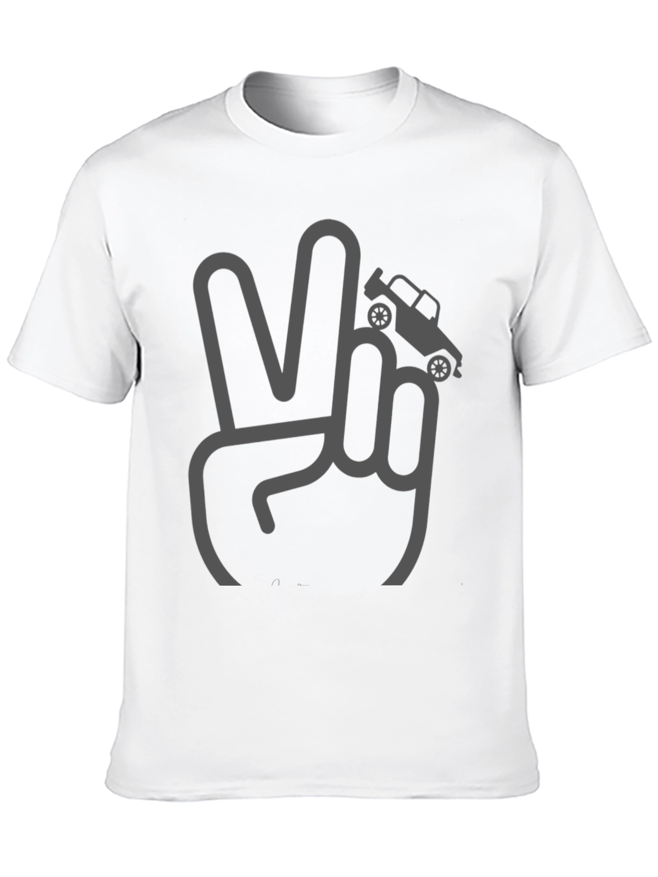 Peace Love & Jeeps Graphic Tee