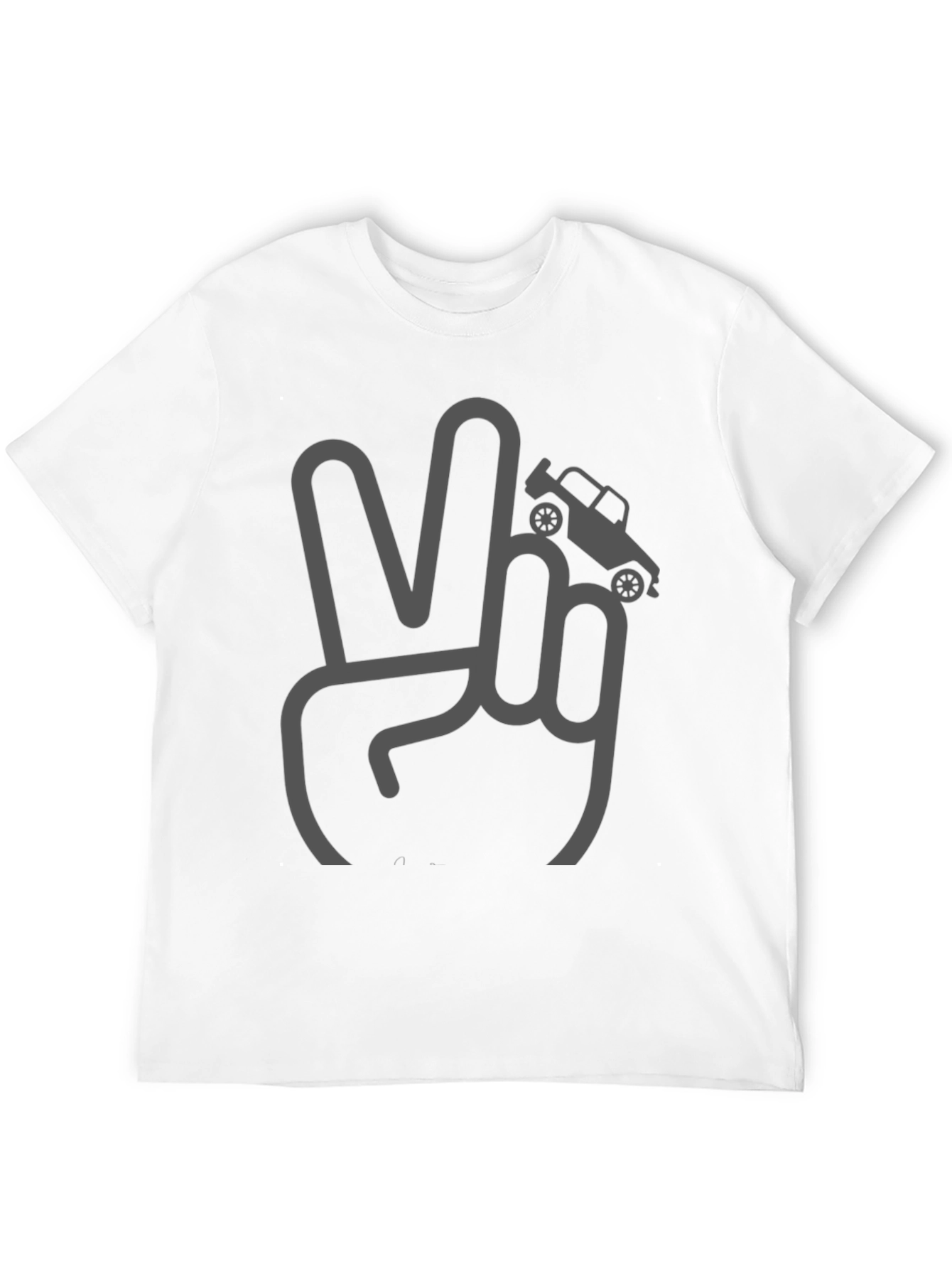 Peace Love & Jeeps Graphic Tee