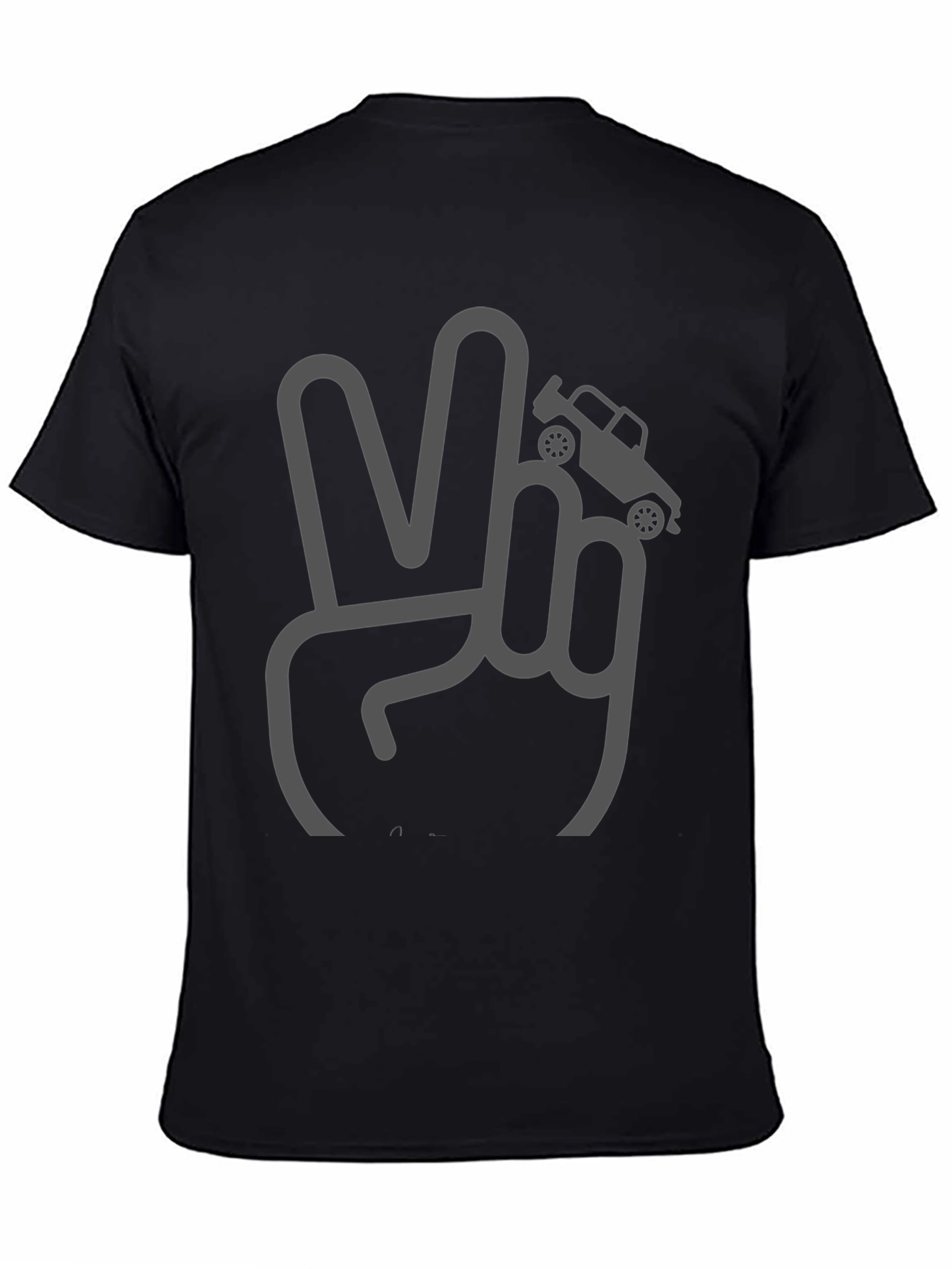 Peace Love & Jeeps Graphic Tee