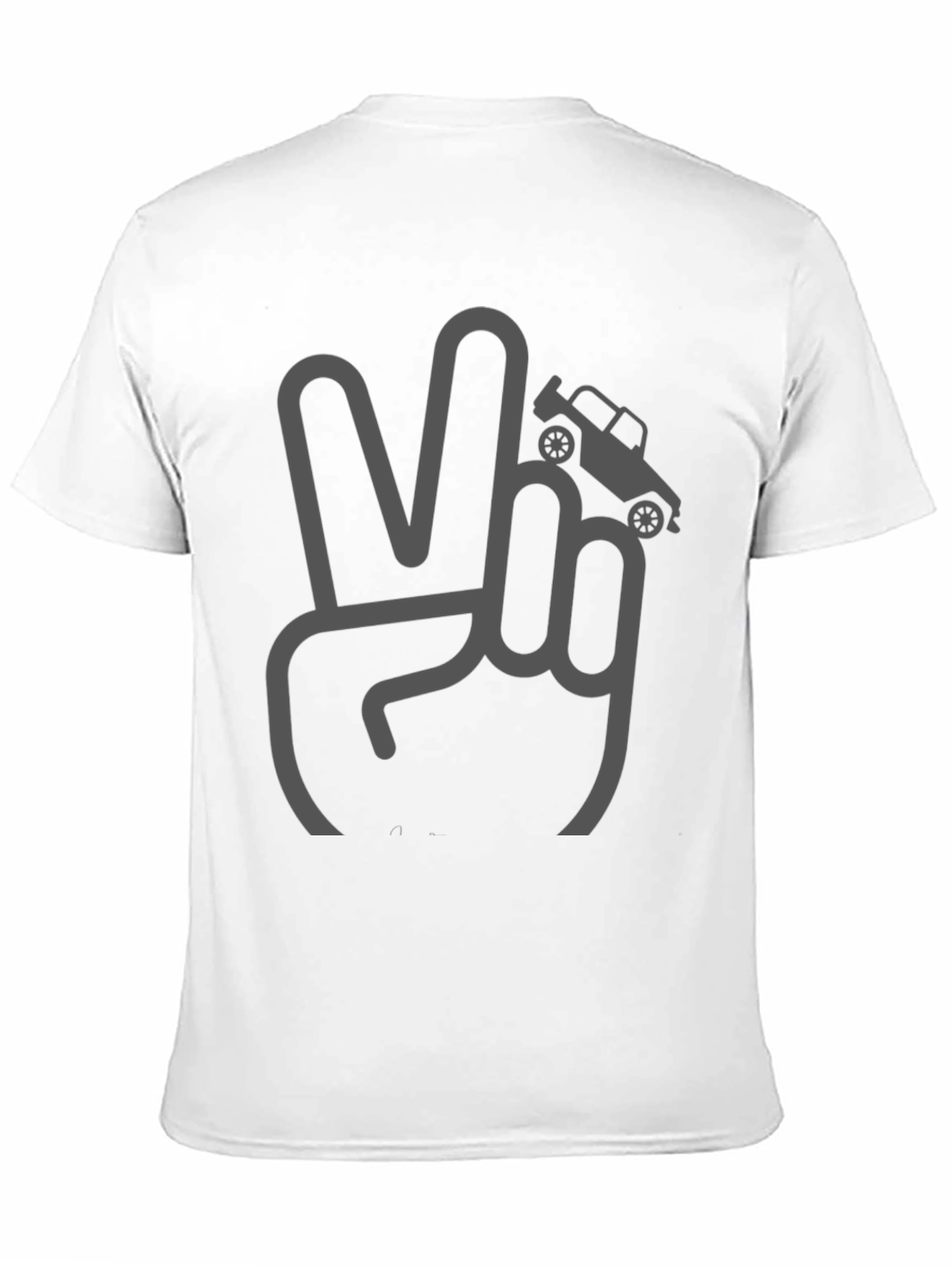 Peace Love & Jeeps Graphic Tee