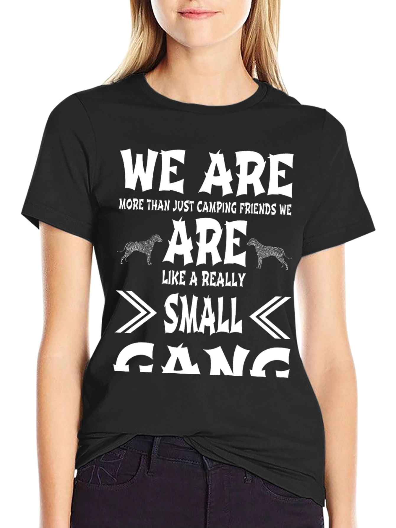 Camping Friends T-Shirt - Small Gang Tee