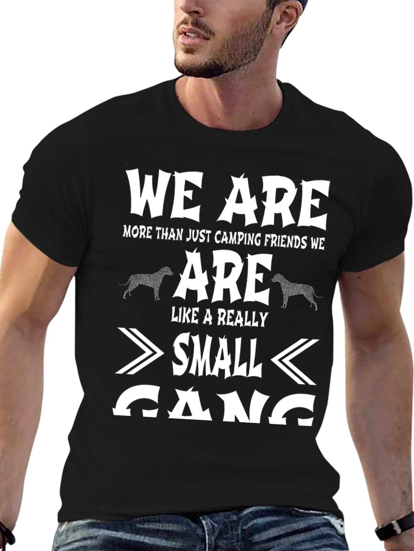 Camping Friends T-Shirt - Small Gang Tee