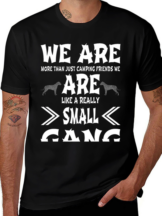 Camping Friends T-Shirt - Small Gang Tee