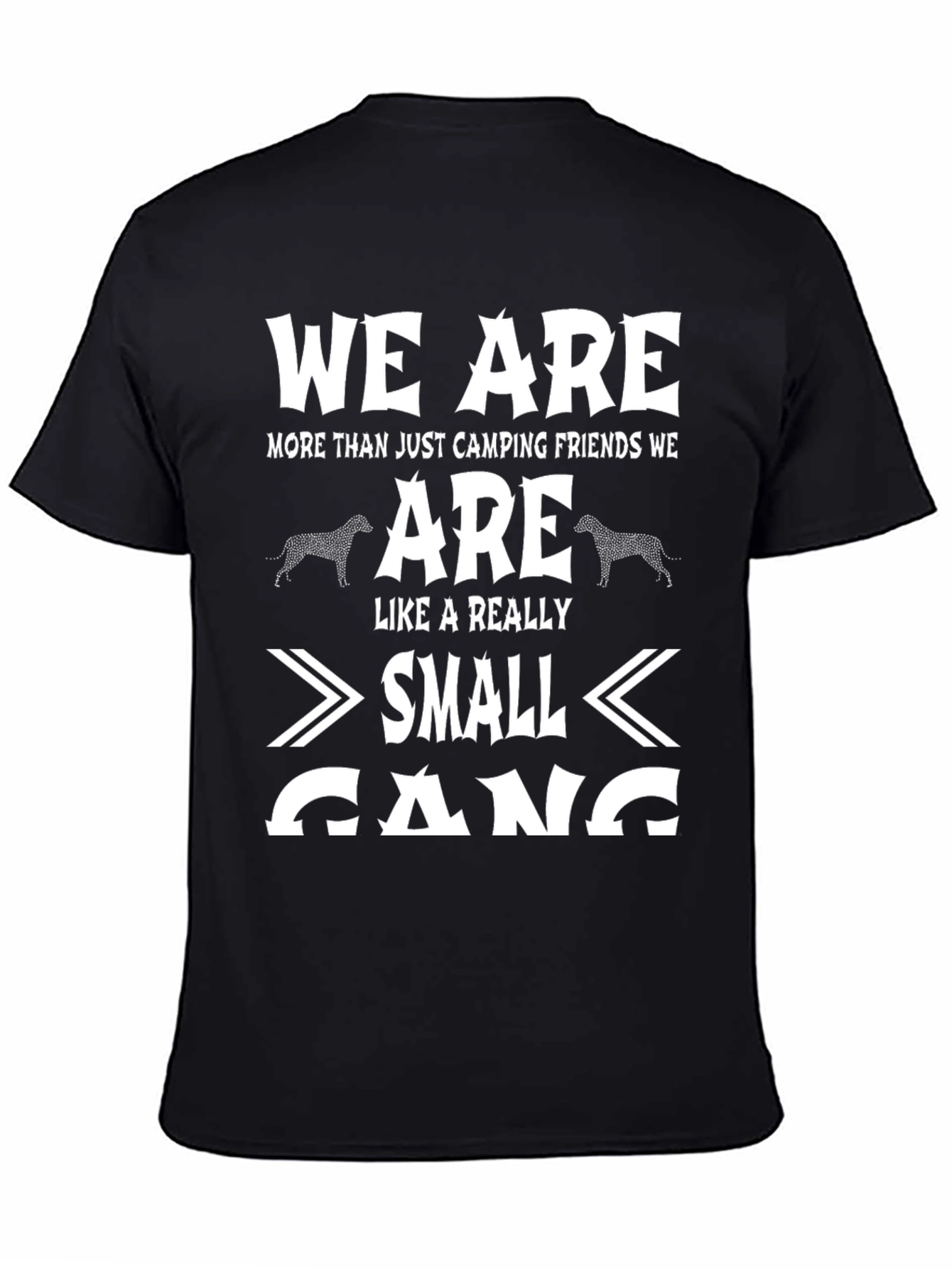 Camping Friends T-Shirt - Small Gang Tee
