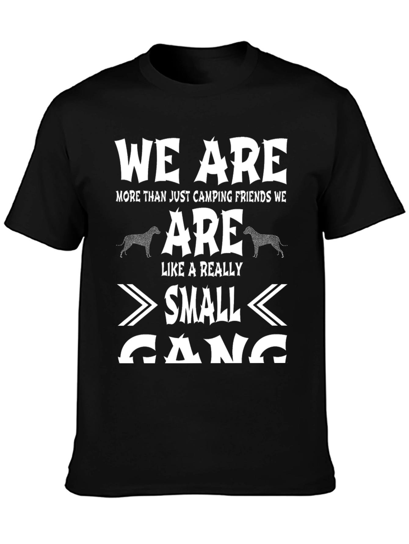 Camping Friends T-Shirt - Small Gang Tee