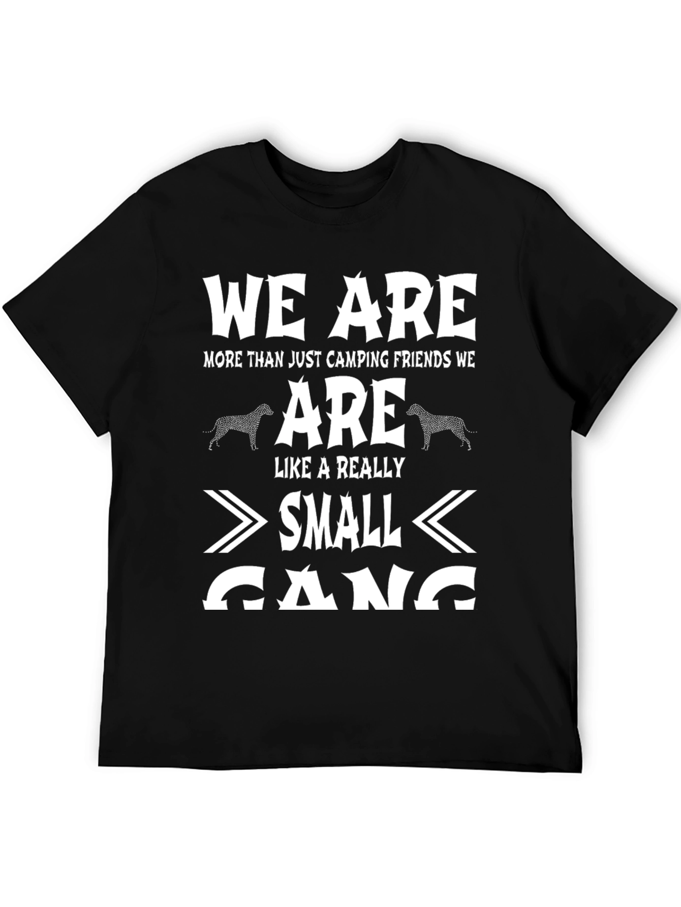 Camping Friends T-Shirt - Small Gang Tee