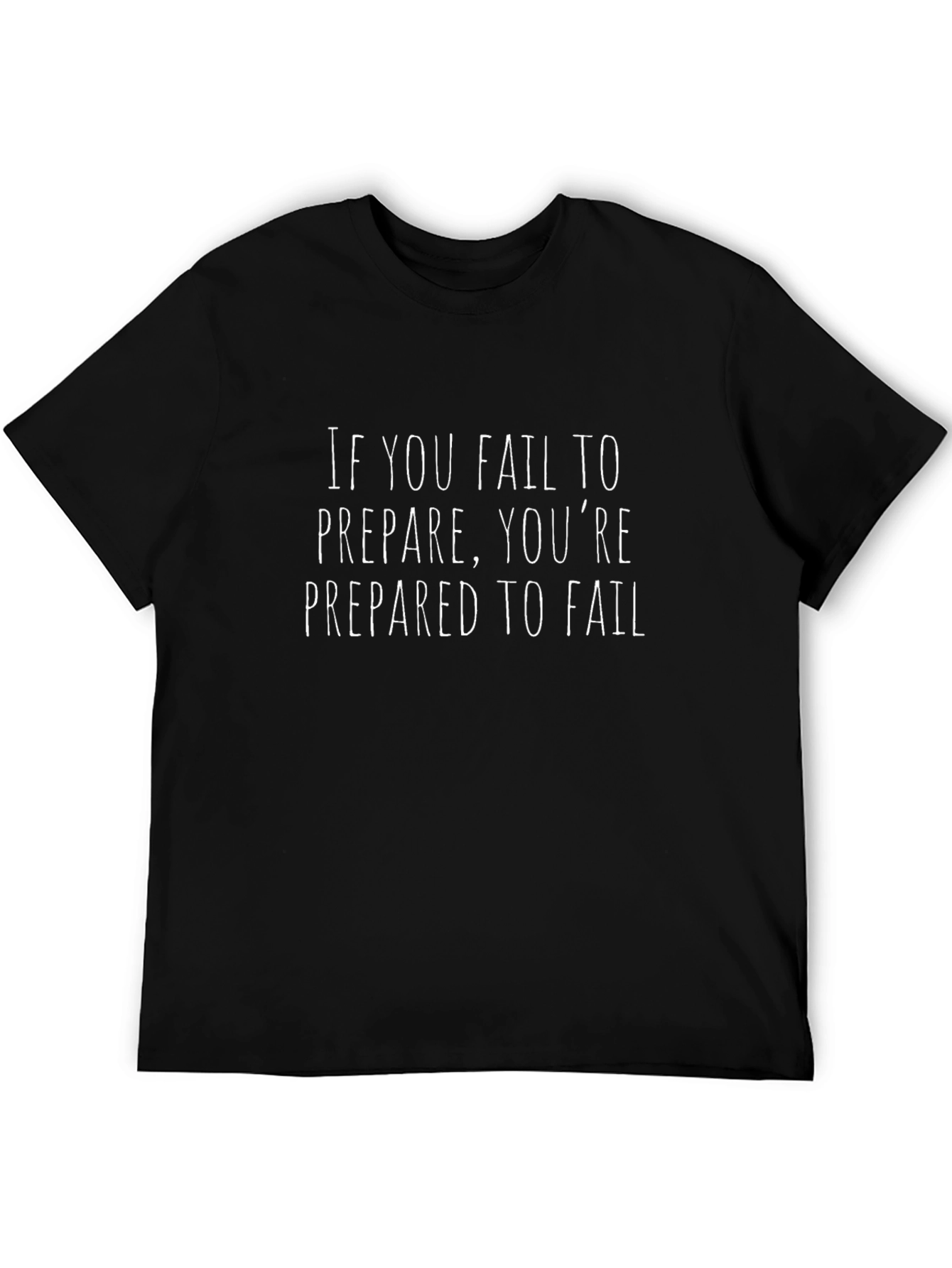 Motivational T-Shirt: Prepare to Succeed