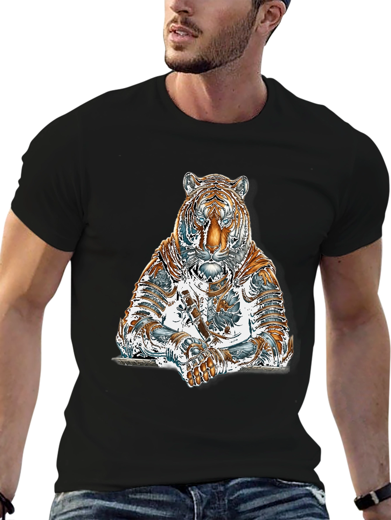 Tiger King Graphic Tee - Fierce Style