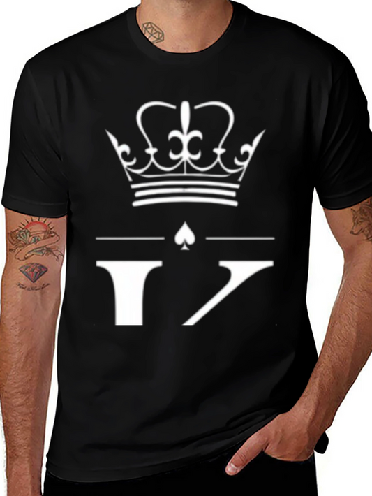 King 17 T-Shirt - Black Graphic Tee
