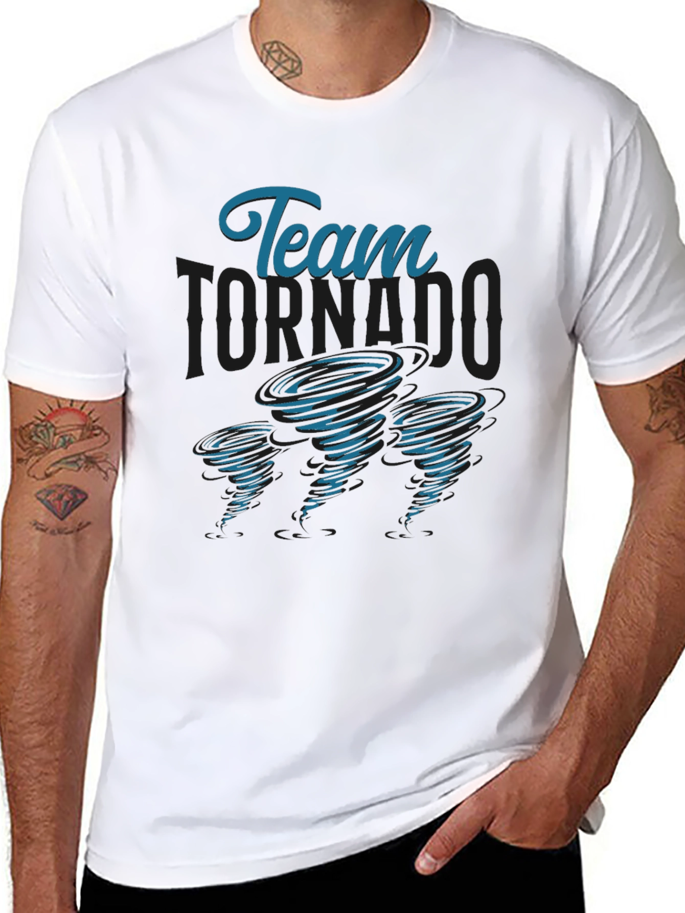 Team Tornado Graphic T-Shirt - Weather Fan Tee