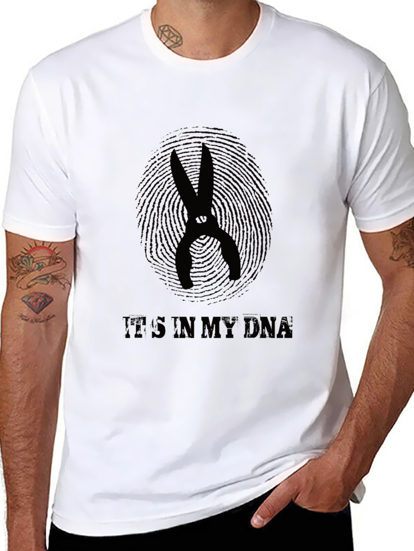 Gardening DNA Black T-Shirt