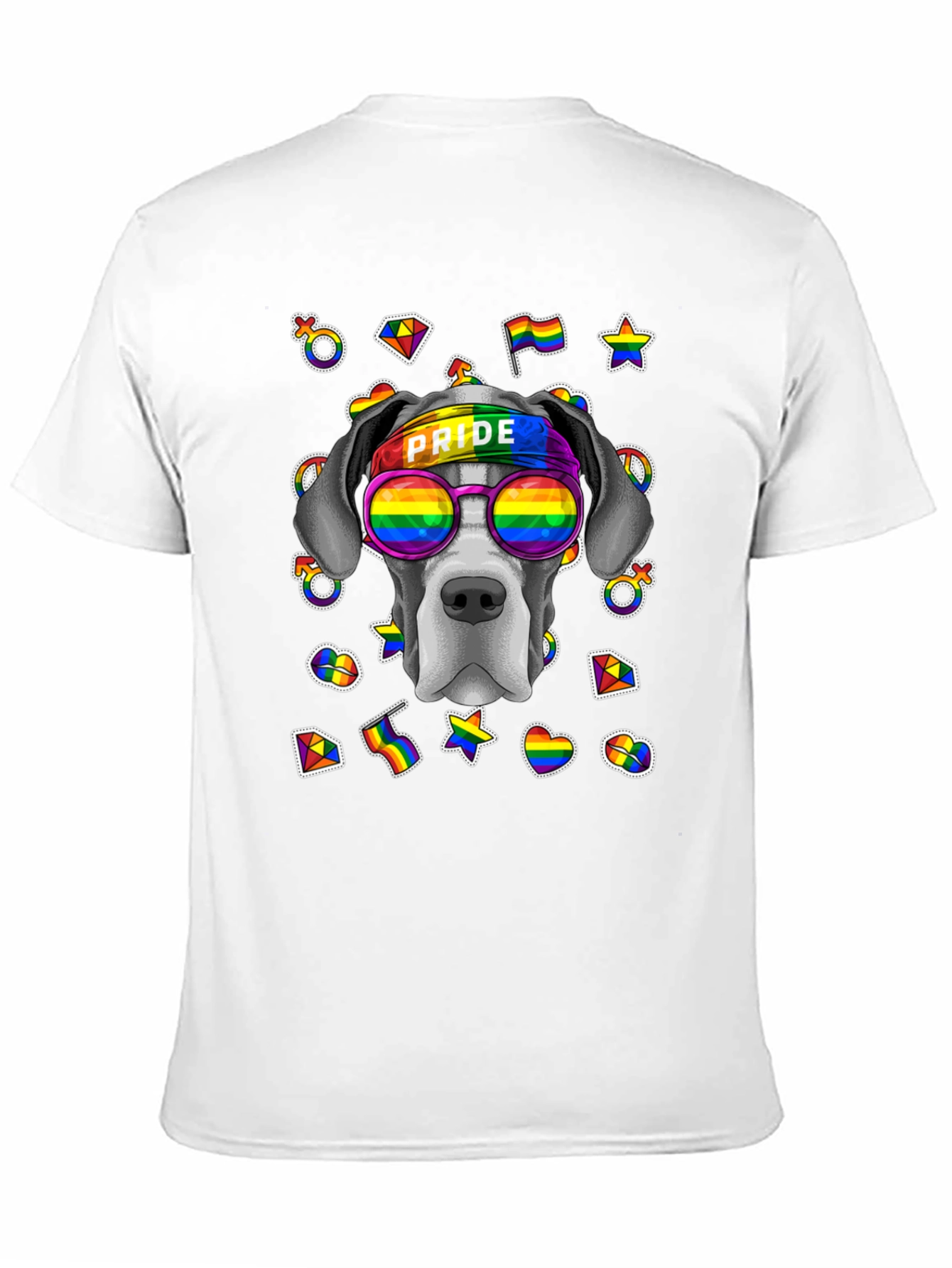 Pride Dog T-Shirt - LGBTQ+ Graphic Tee