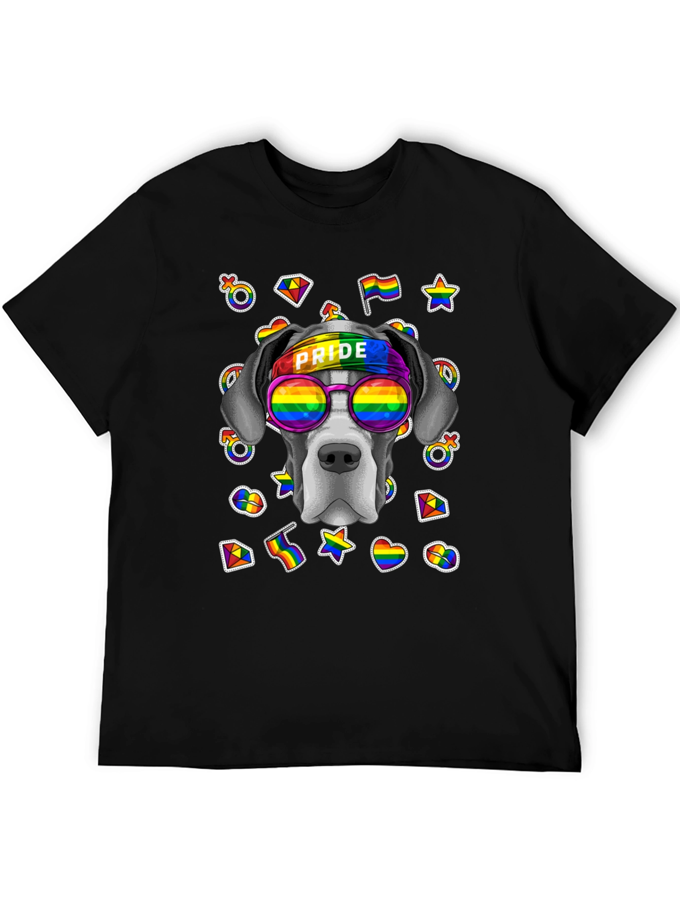 Pride Dog T-Shirt - LGBTQ+ Graphic Tee