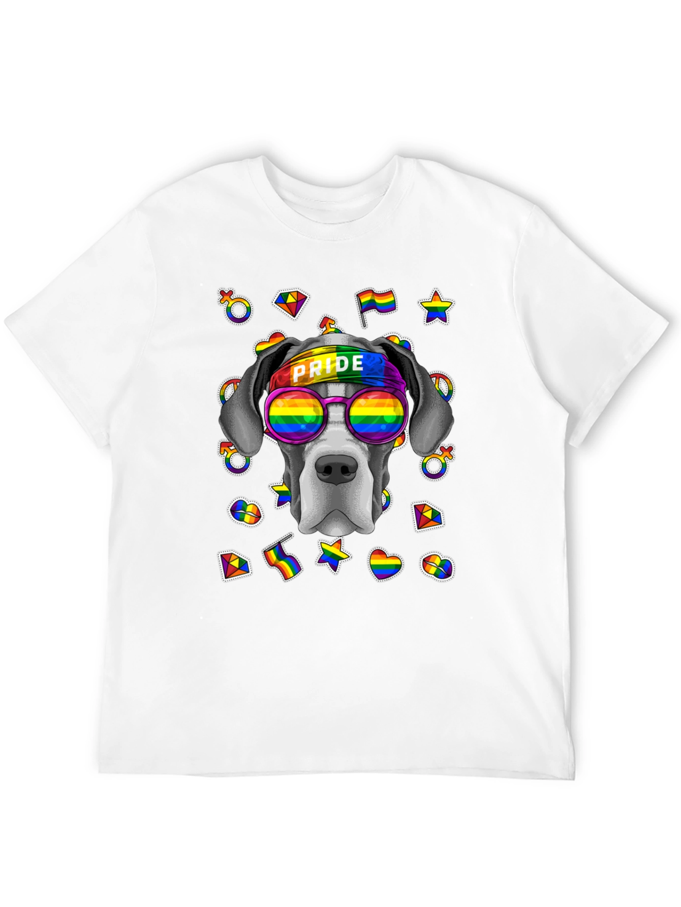 Pride Dog T-Shirt - LGBTQ+ Graphic Tee