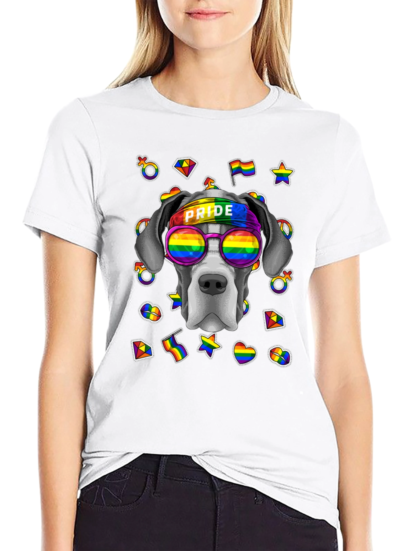 Pride Dog T-Shirt - LGBTQ+ Graphic Tee