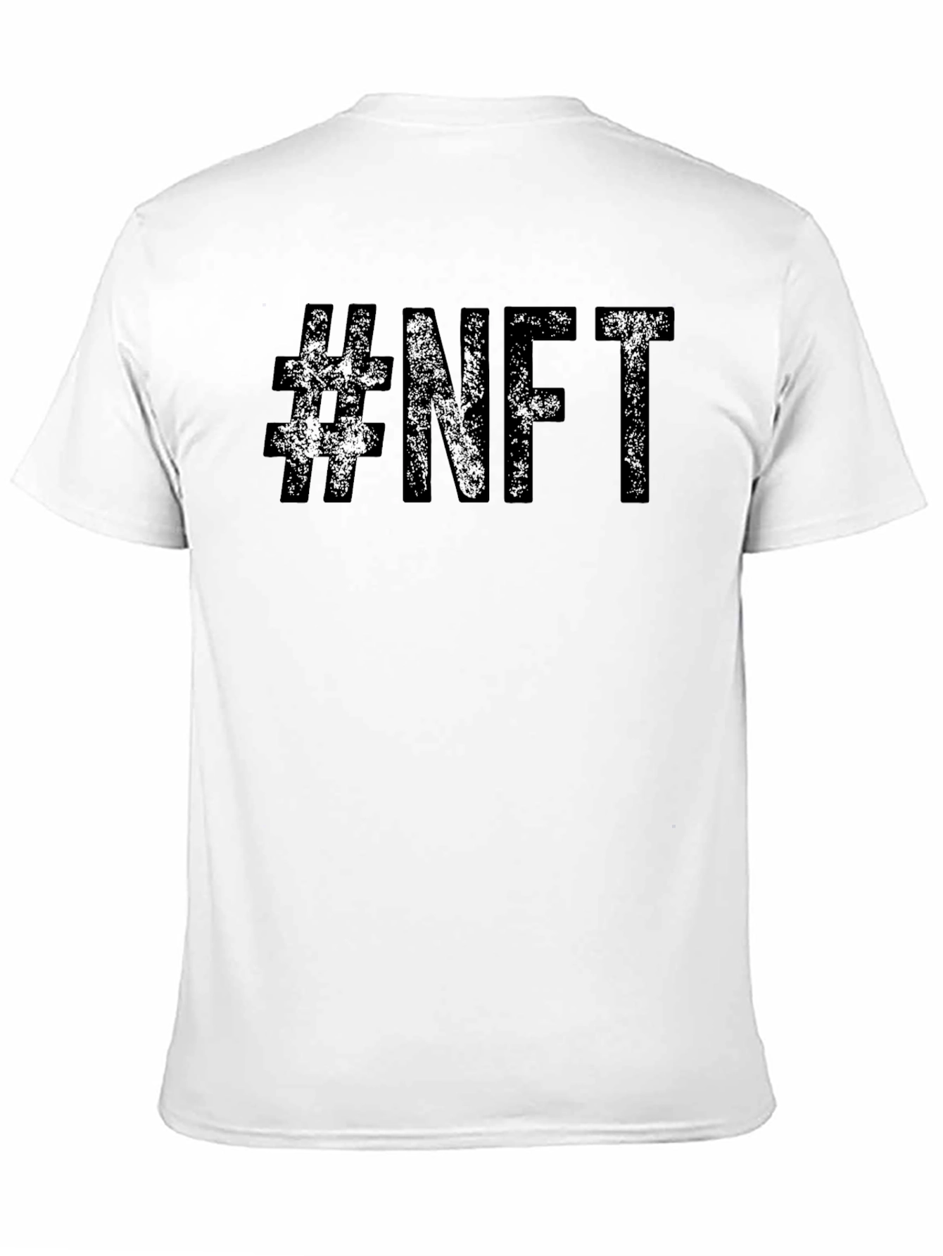 #NFT Black T-Shirt - Crypto Fashion