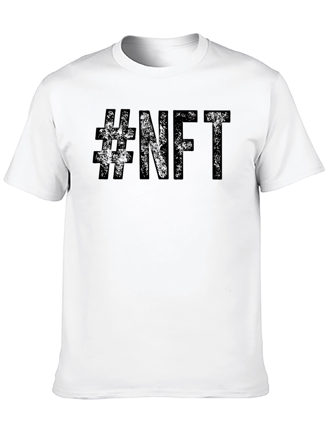 #NFT Black T-Shirt - Crypto Fashion