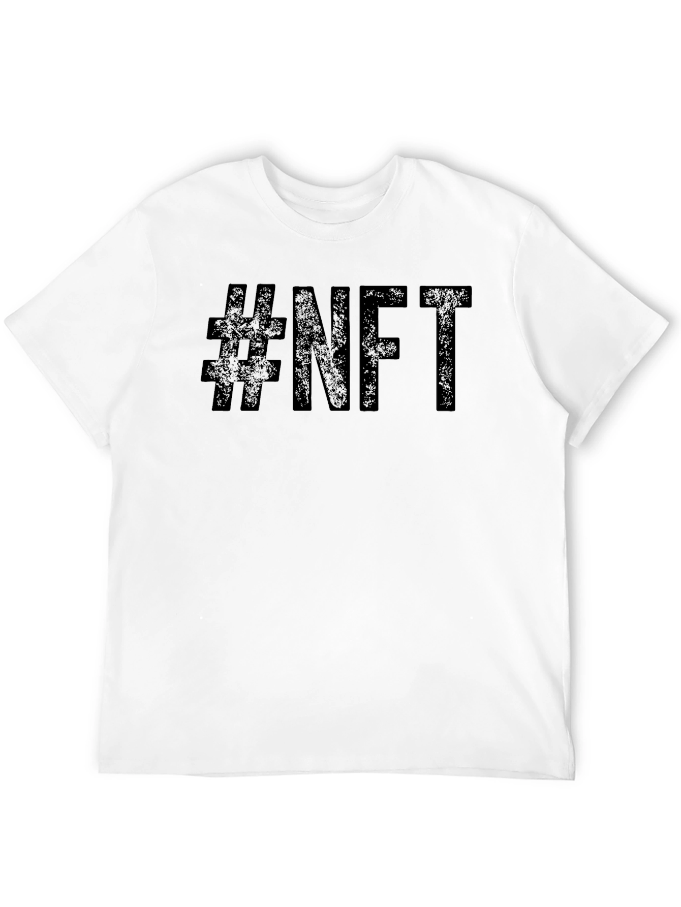 #NFT Black T-Shirt - Crypto Fashion