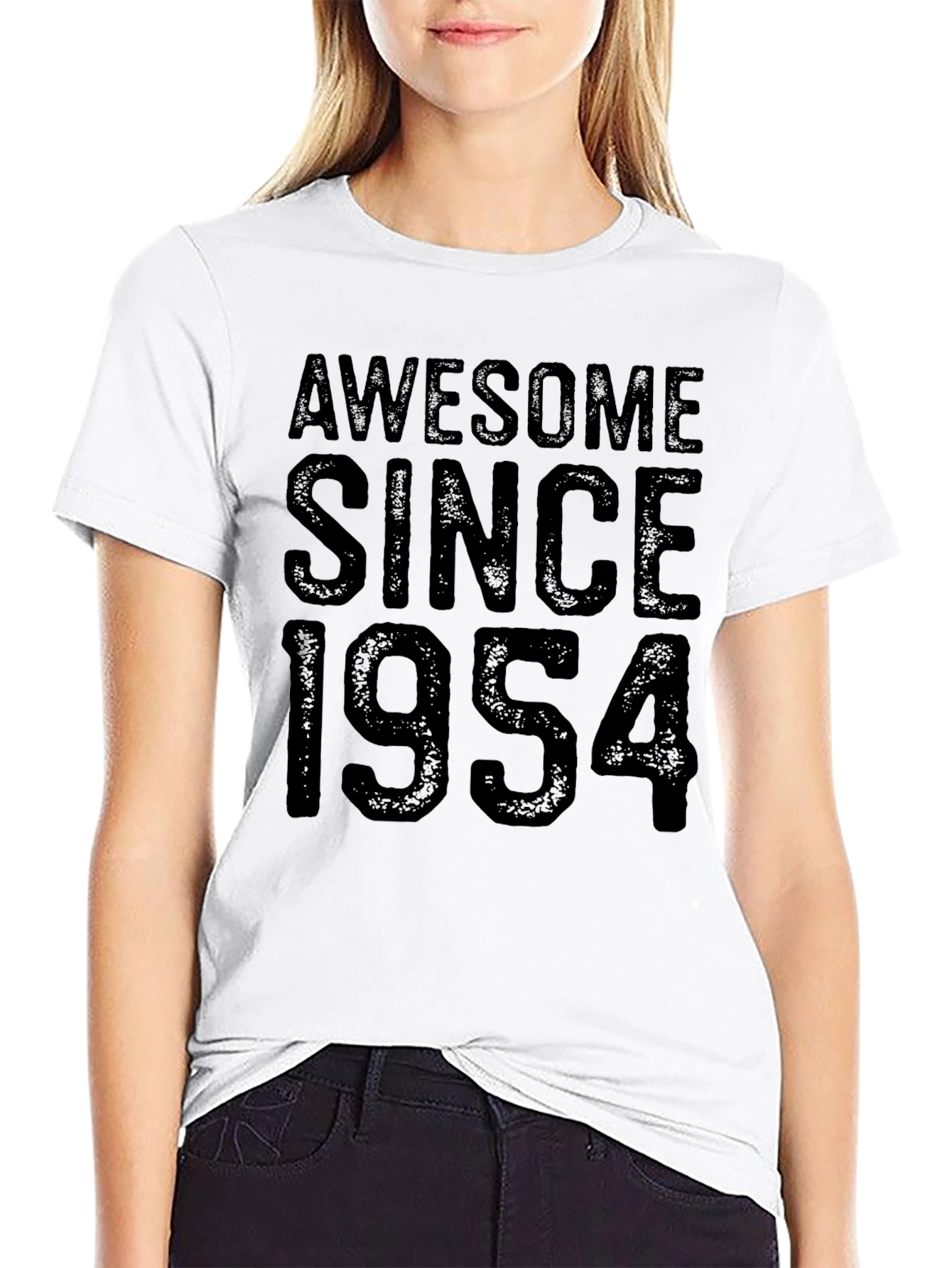 Awesome Since 1954 Black T-Shirt