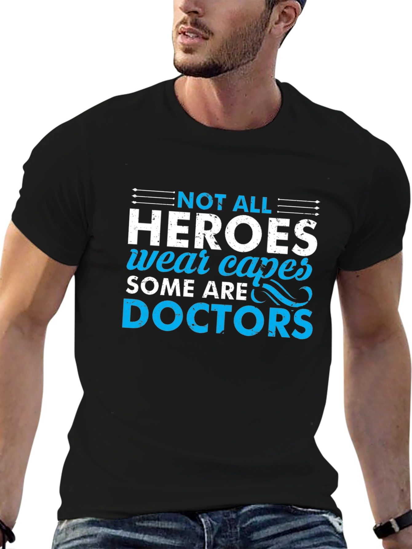 Heroes Wear Capes Doctors T-Shirt