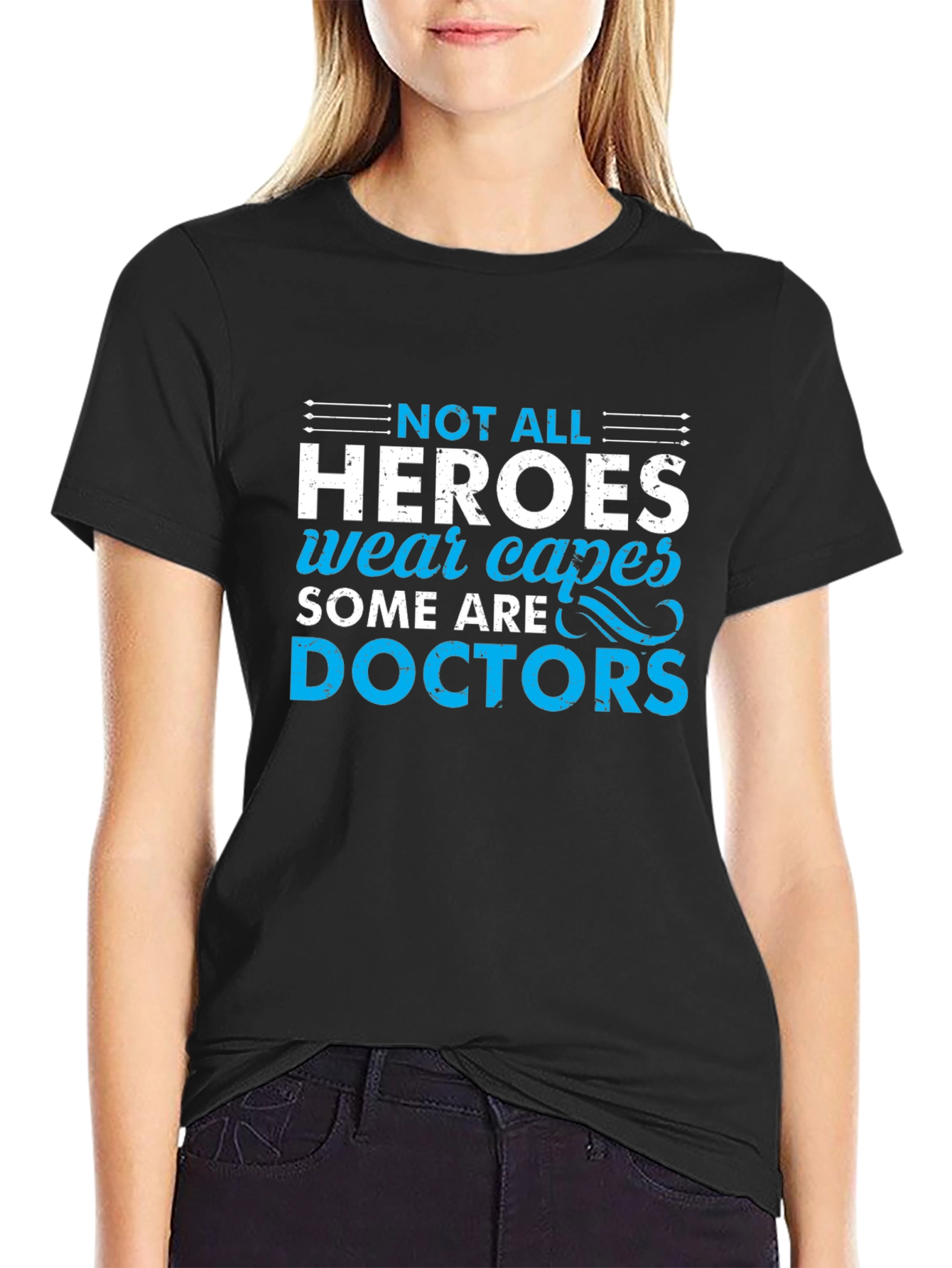 Heroes Wear Capes Doctors T-Shirt
