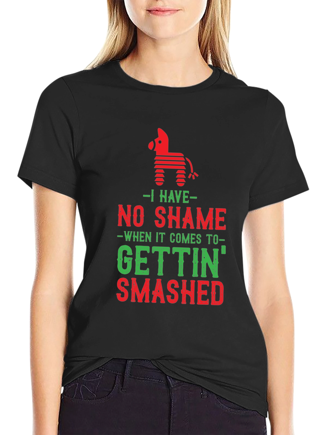 No Shame Piñata Graphic Tee - Party Time!