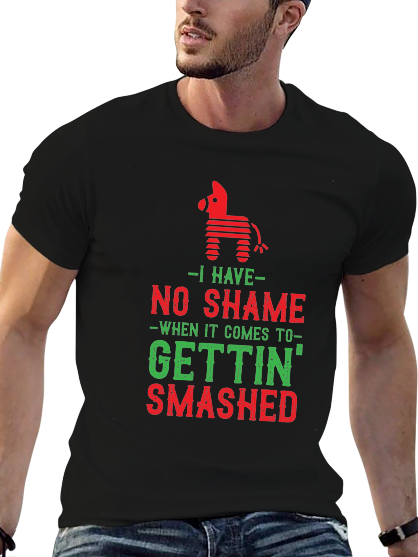 No Shame Piñata Graphic Tee - Party Time!