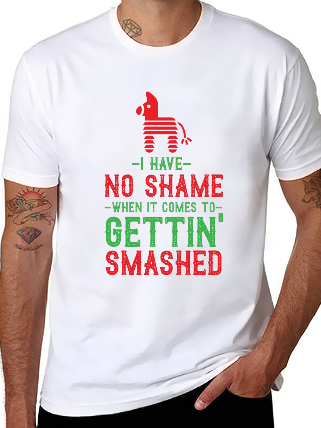 No Shame Piñata Graphic Tee - Party Time!