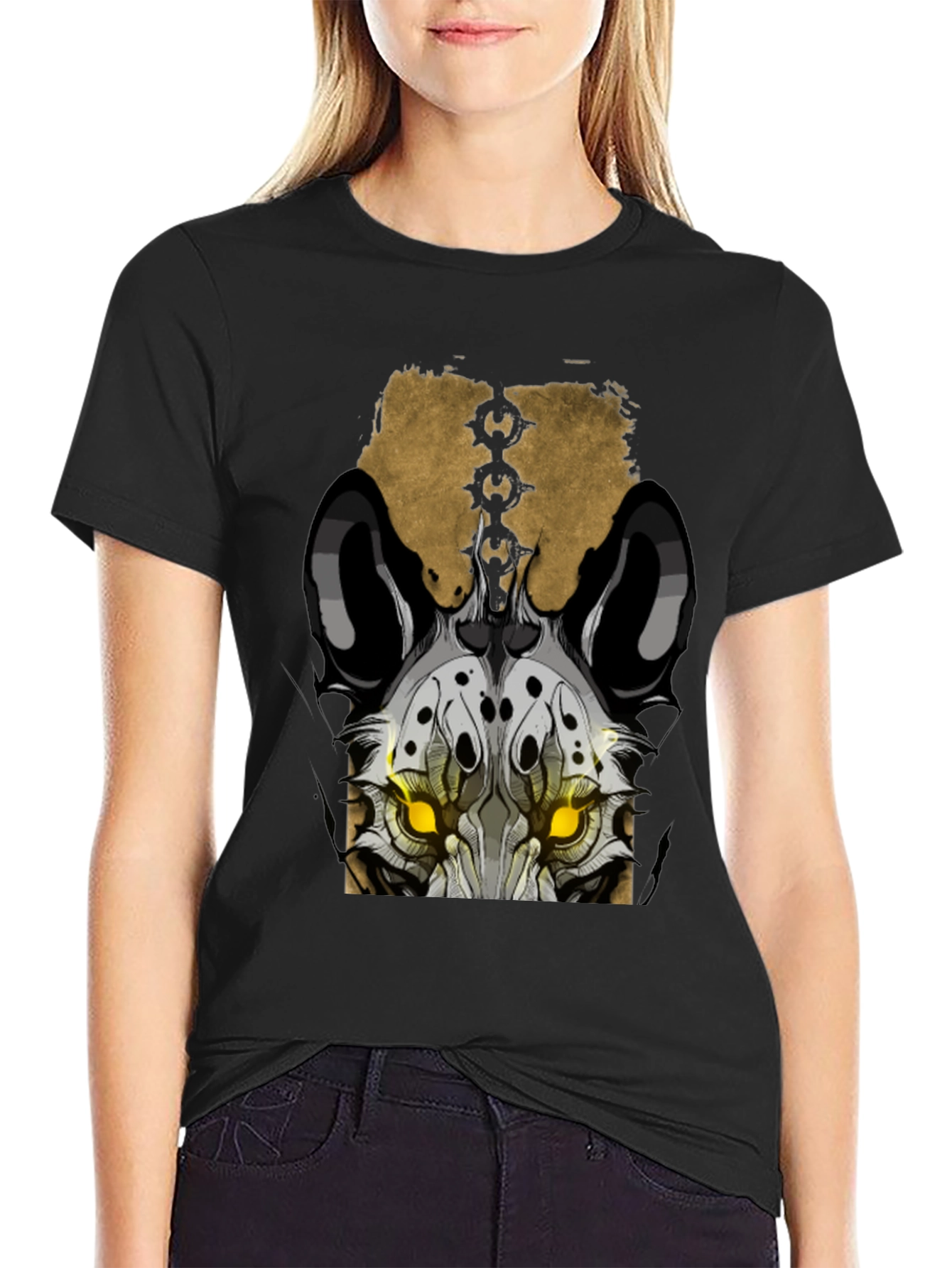 Eye of the Beast Graphic T-Shirt - Black