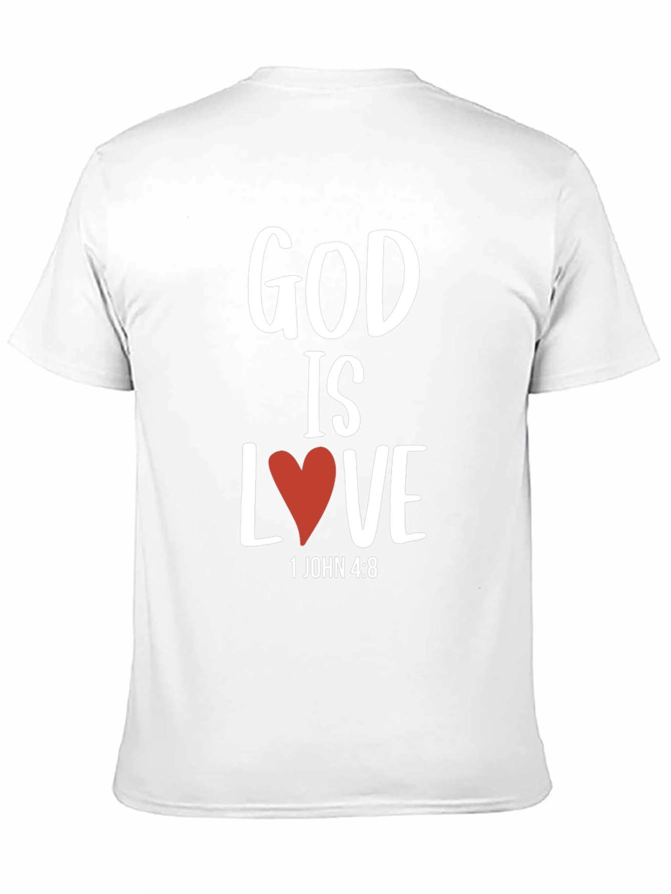 God is Love T-Shirt Christian Verse Graphic Tee