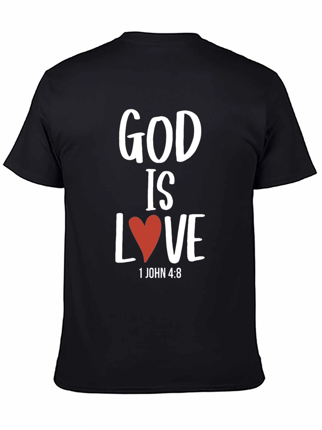 God is Love T-Shirt Christian Verse Graphic Tee