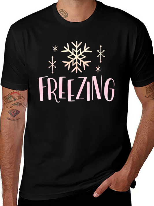 Freezing Snowflake Graphic Tee
