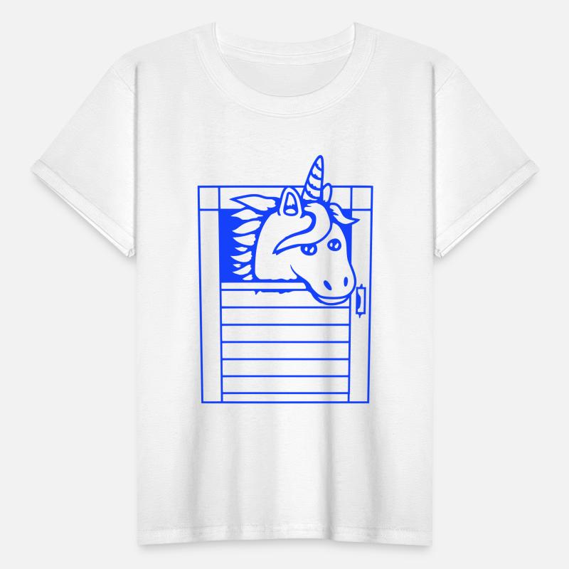 Unicorn Horse Stable Pony Peeking Out Cute Comic