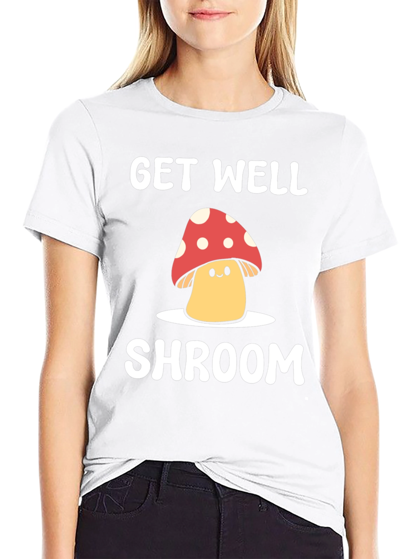 Get Well Shroom T-Shirt Funny Mushroom Design