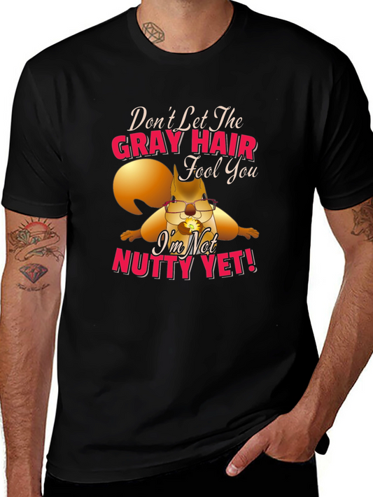 Gray Hair Nutty Squirrel T-Shirt
