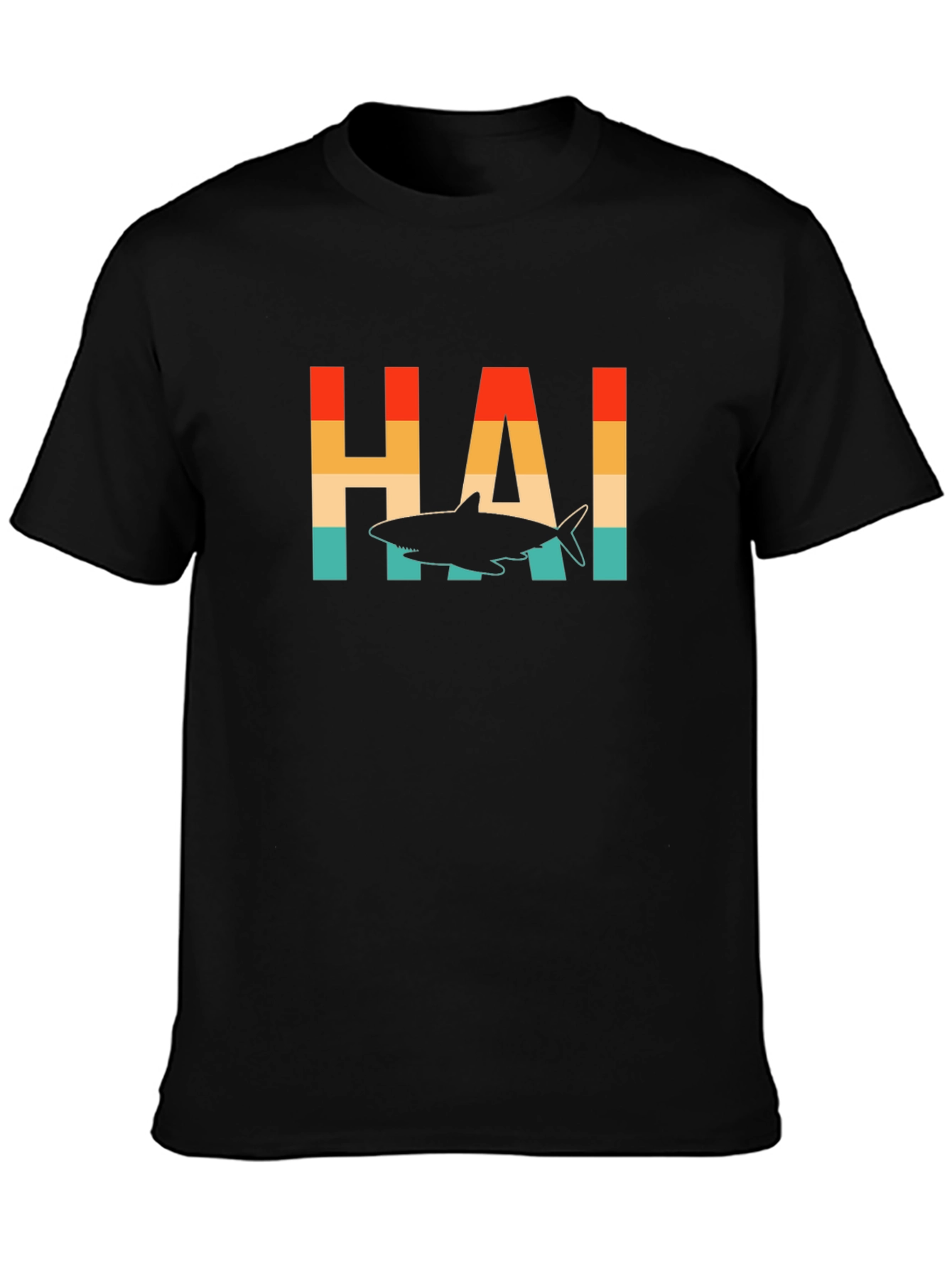 HAI Shark Retro Graphic Tee
